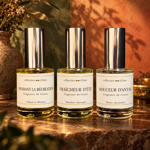 "Galerie des Romantiques" Offre de 3 Vaporisateurs 30ml — collection d’âme