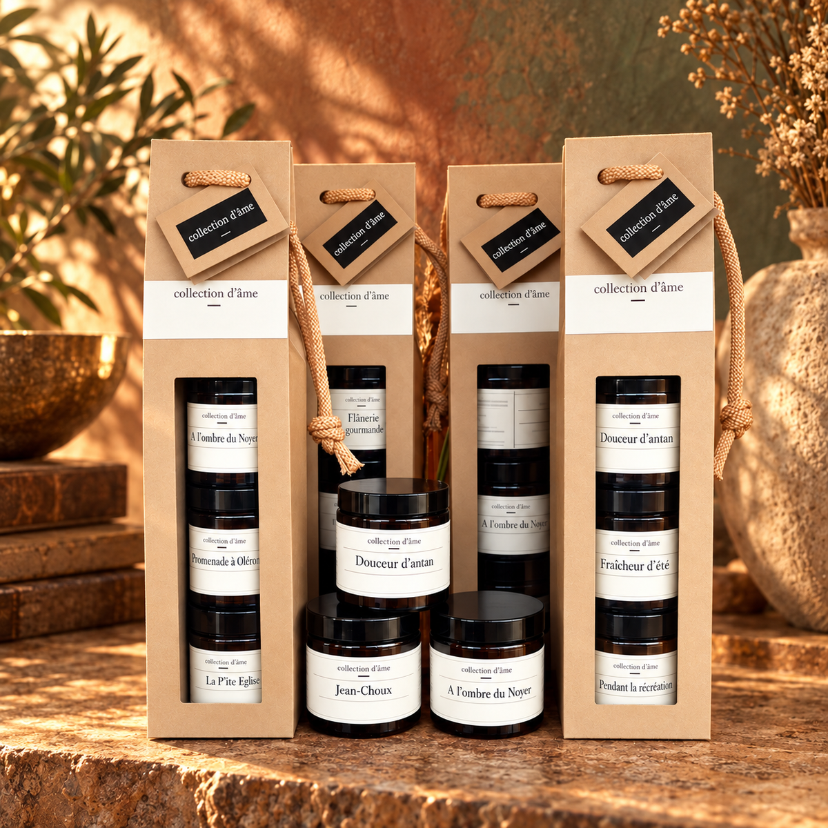 Bougie Parfumée aux Fragrances de Grasse — collection d’âme