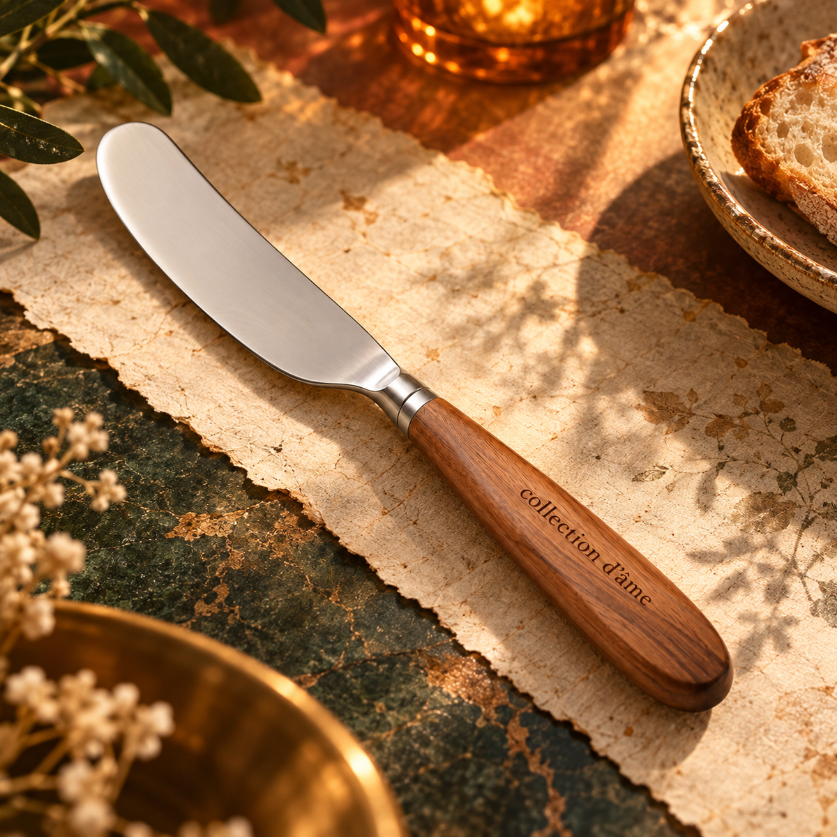 Couteau à beurre — signature discrète collection d’âme