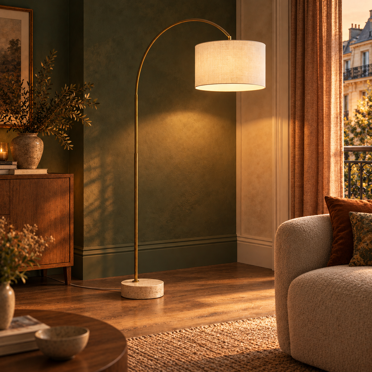 Silhouette de Lumière — Lampadaire — signature collection d’âme
